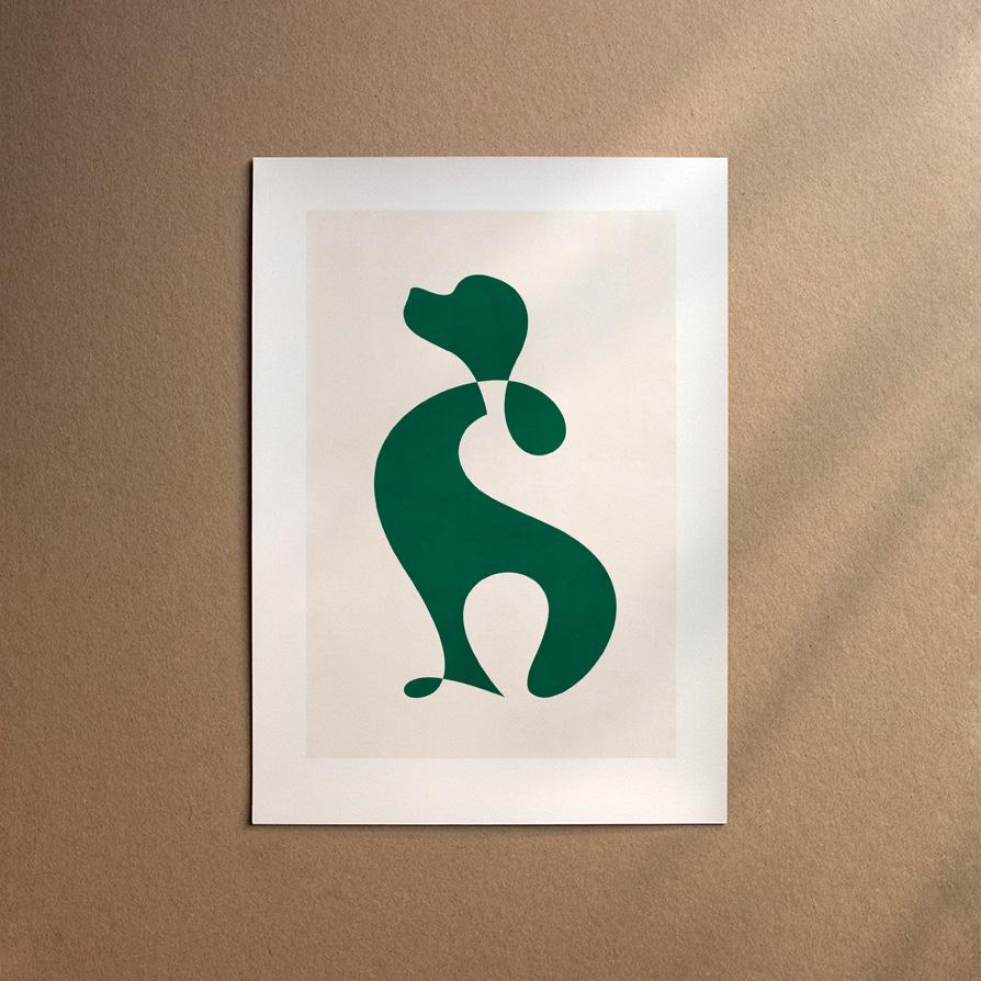 Cocker Spaniel - American  [Abstract-Forest]