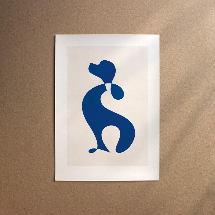 Cocker Spaniel - American  [Abstract-Moon]