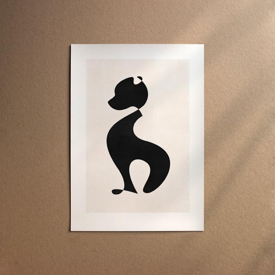 American Staffordshire Terrier  [Abstract-Black]