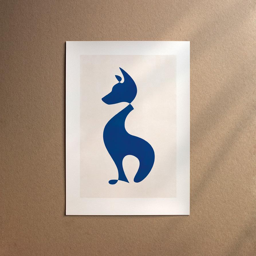 Australian Cattle Dog  [Abstract-Moon]