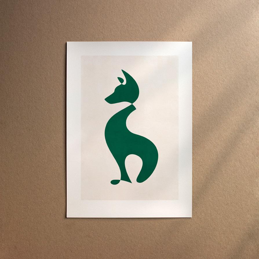 Australian Kelpie  [Abstract-Forest]