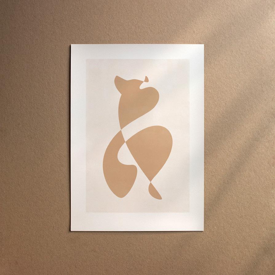 Australian Shepherd  [Abstract-Cream]