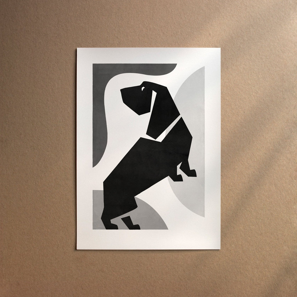 Basset Hound  [Form-Black]