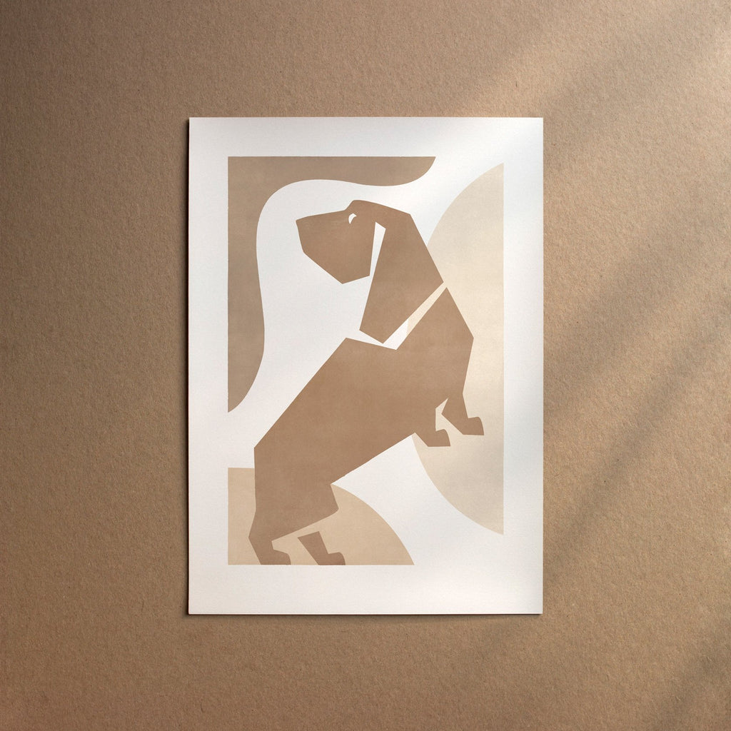 Basset Hound  [Form-Cream]