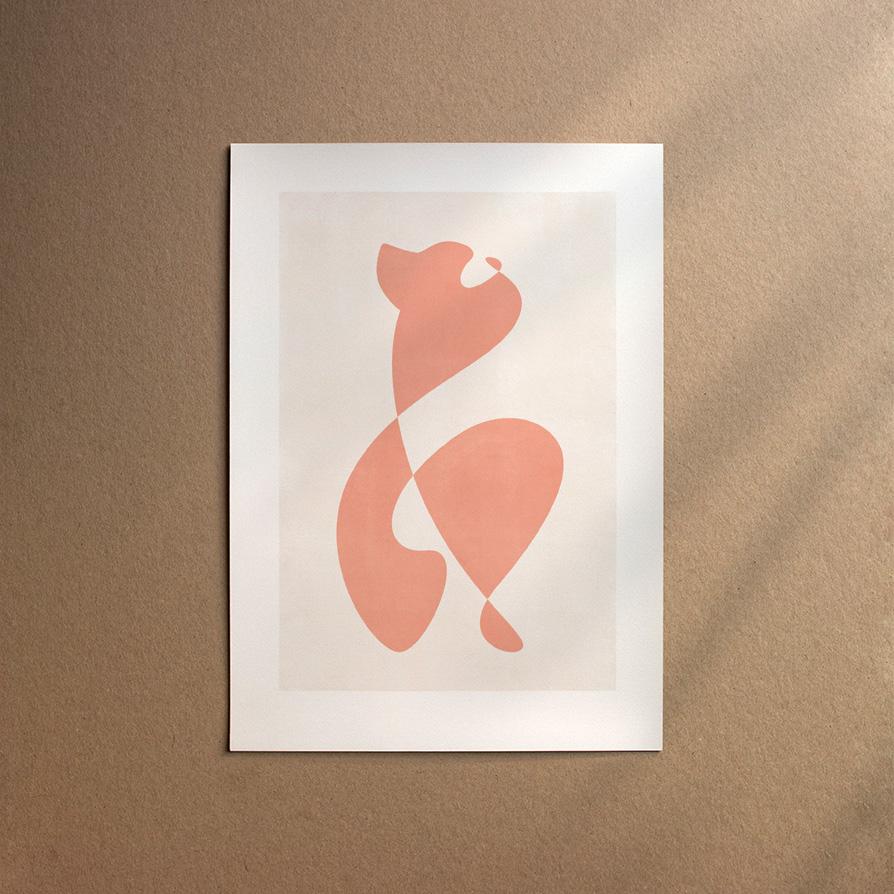 Bernese Mountain Dog  [Abstract-Flora]