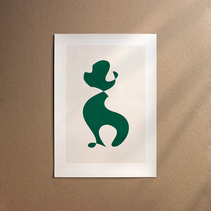 Bichon Frise  [Abstract-Forest]