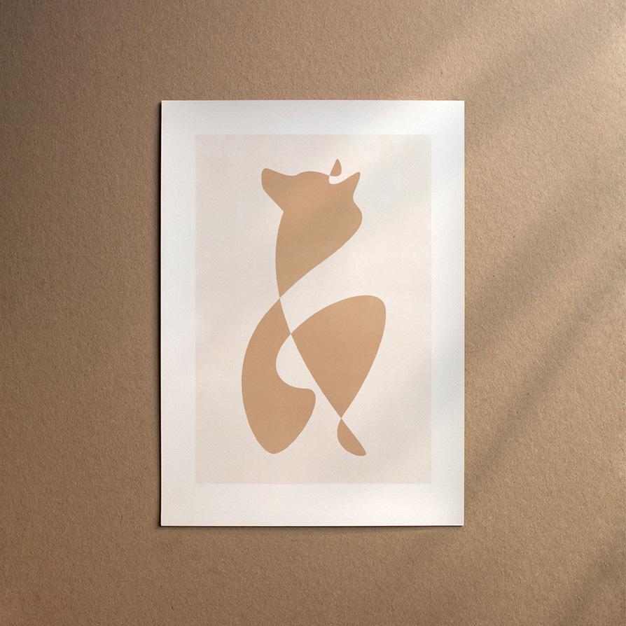 Border Collie  [Abstract-Cream]