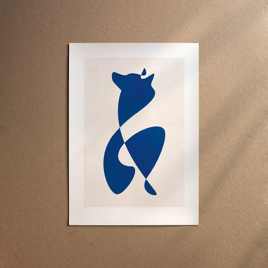 Border Collie  [Abstract-Moon]