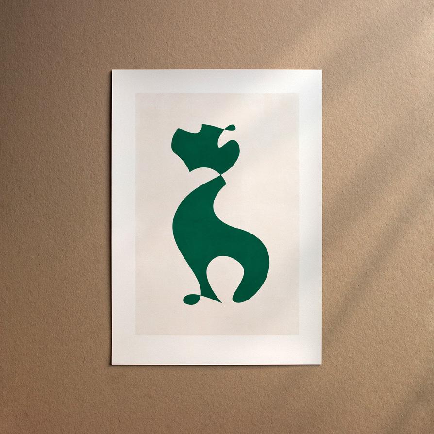 Border Terrier  [Abstract-Forest]