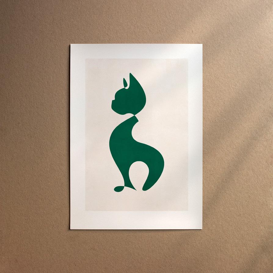 Boston Terrier  [Abstract-Forest]