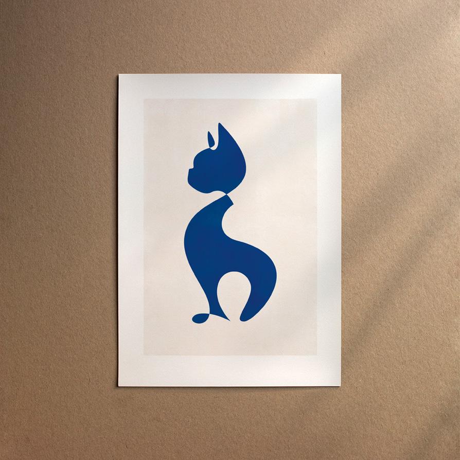 Boston Terrier  [Abstract-Moon]