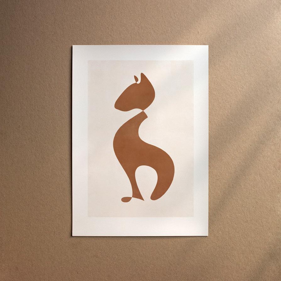 Bull Terrier  [Abstract-Chocolate]