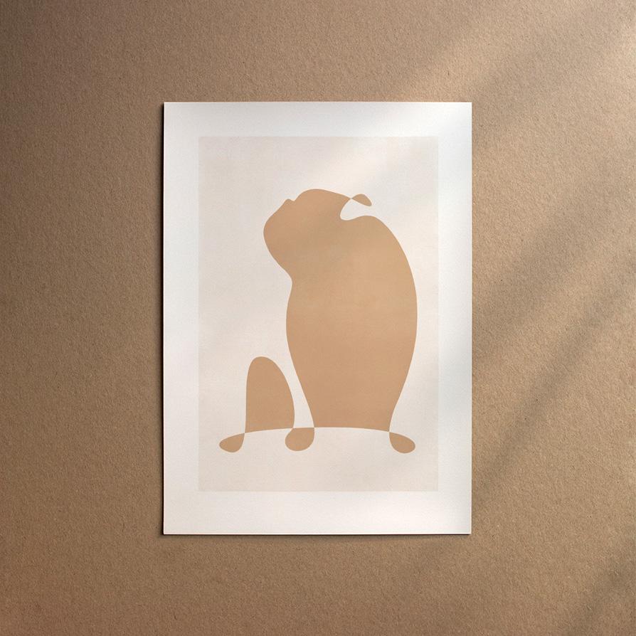 Bulldog  [Abstract-Cream]