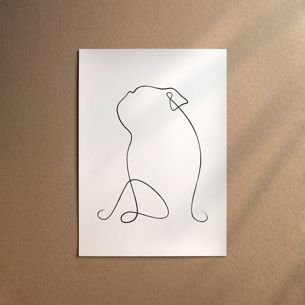 Bulldog  [Line-Black]