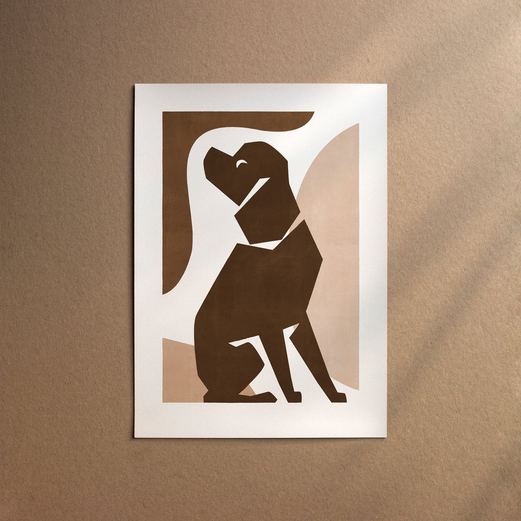 Poodle - Miniature  [Form-Chocolate]