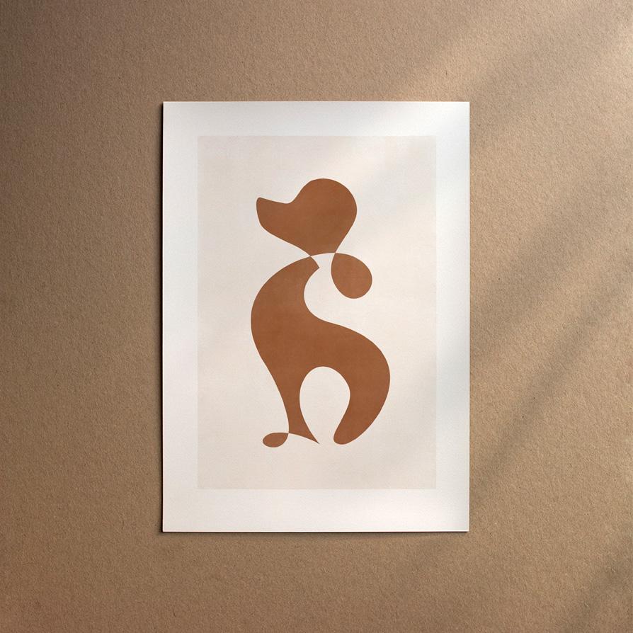 Poodle - Toy  [Abstract-Chocolate]