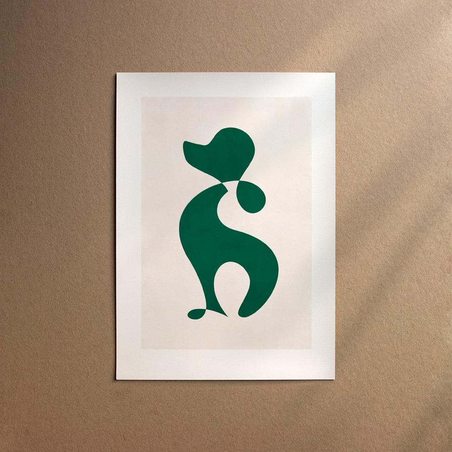 Poodle - Toy  [Abstract-Forest]