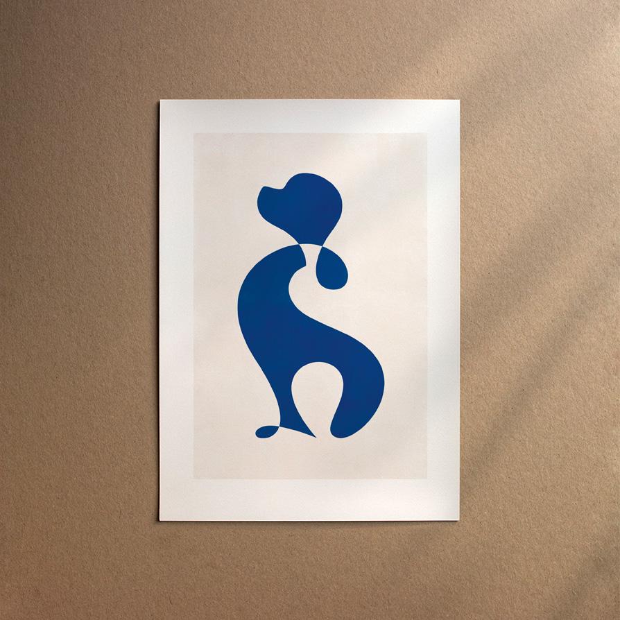 Cavalier King Charles Spaniel  [Abstract-Moon]