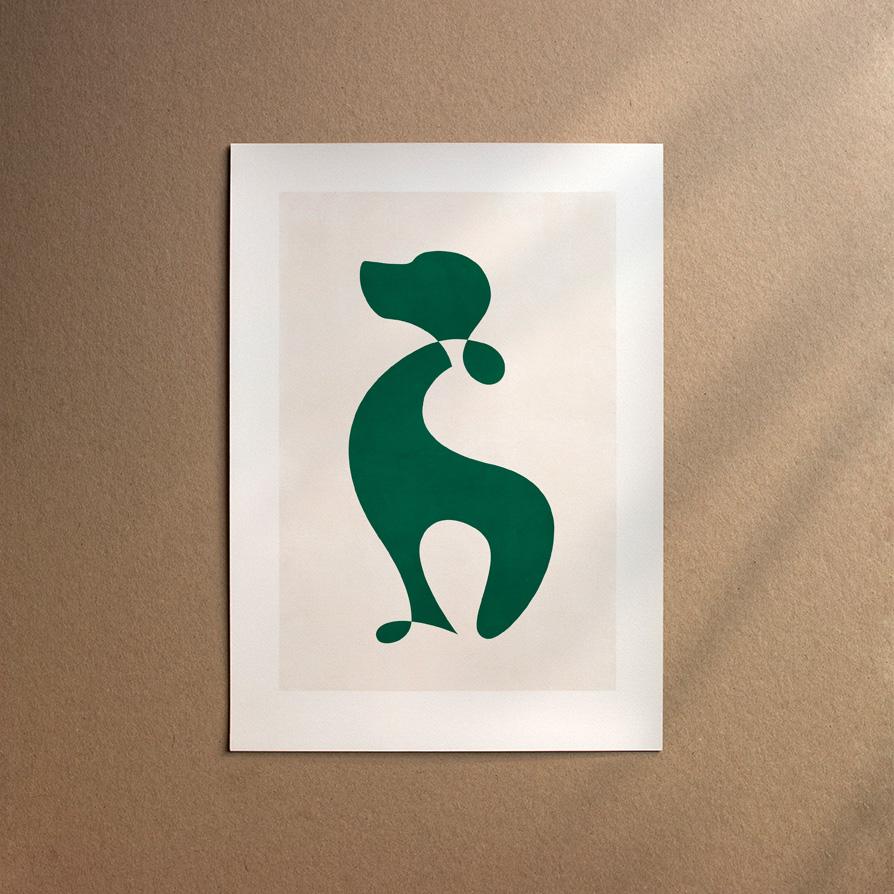 Artois Hound  [Abstract-Forest]