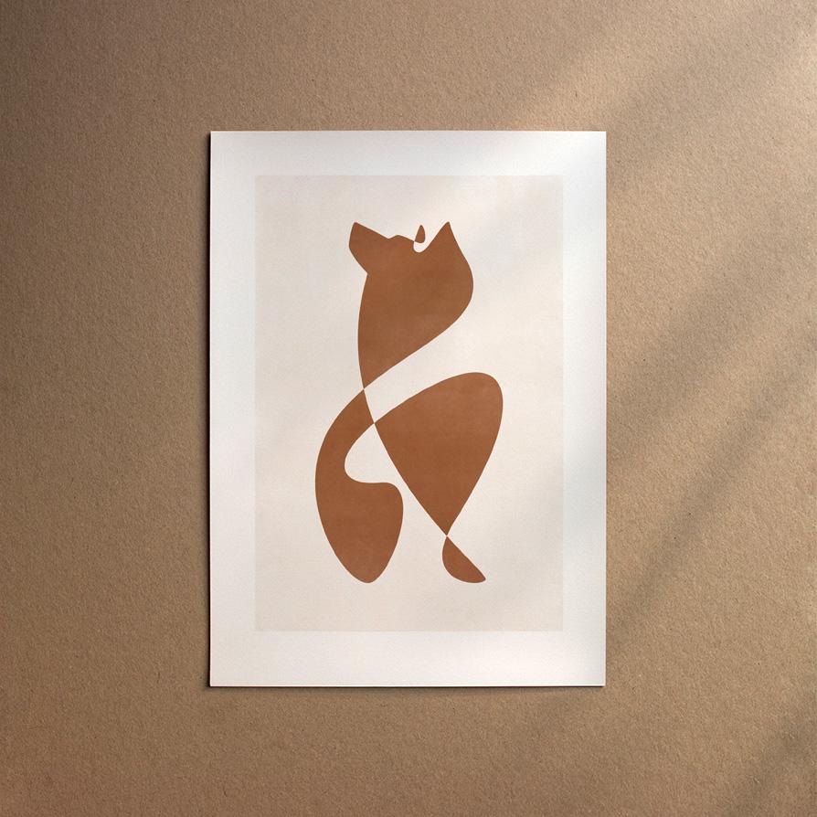 Belgian Shepherd Dog - Malinois  [Abstract-Chocolate]