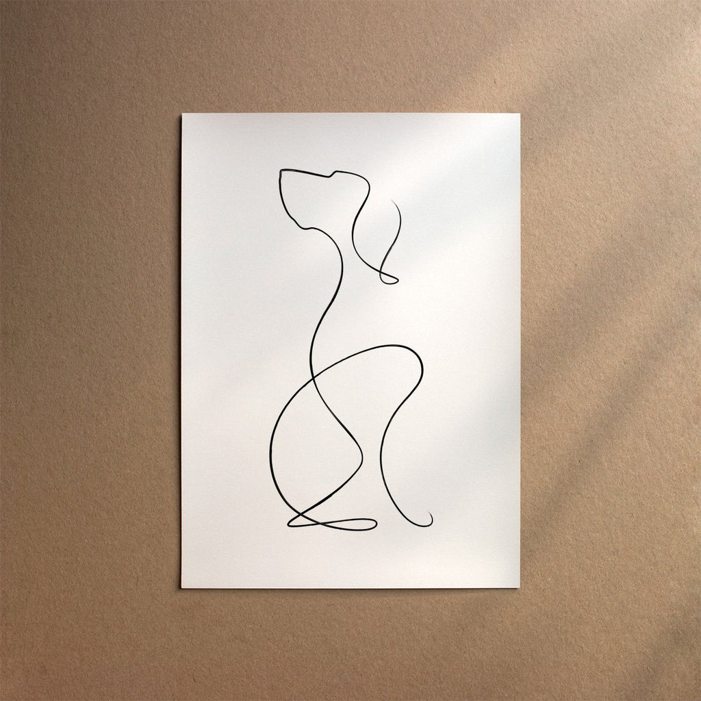 Bloodhound  [Line-Black]