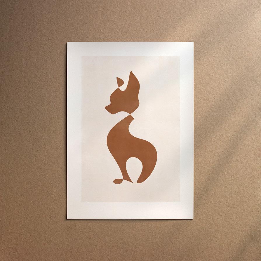 Chihuahua - Smooth  [Abstract-Chocolate]