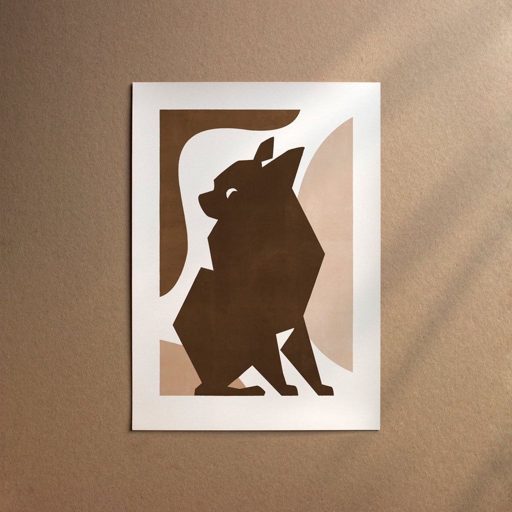 Chihuahua - Longhaired  [Form-Chocolate]