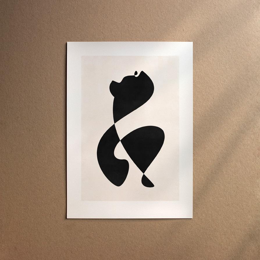 Chow Chow  [Abstract-Black]