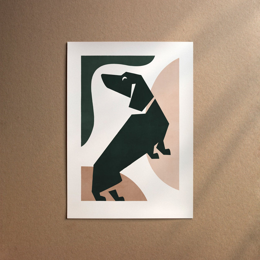 Dachshund - Longhaired  [Form-Forest]