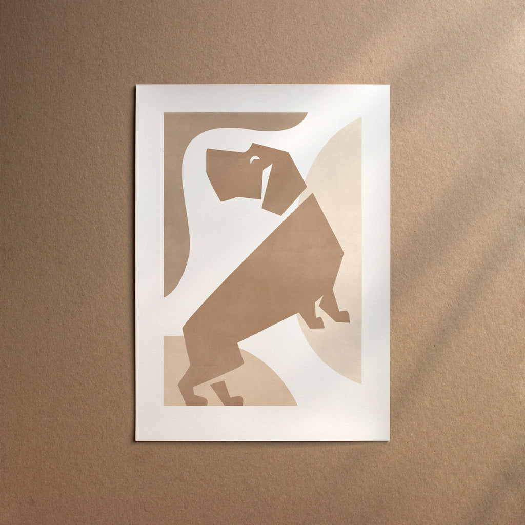 Dachshund - Wirehaired  [Form-Cream]