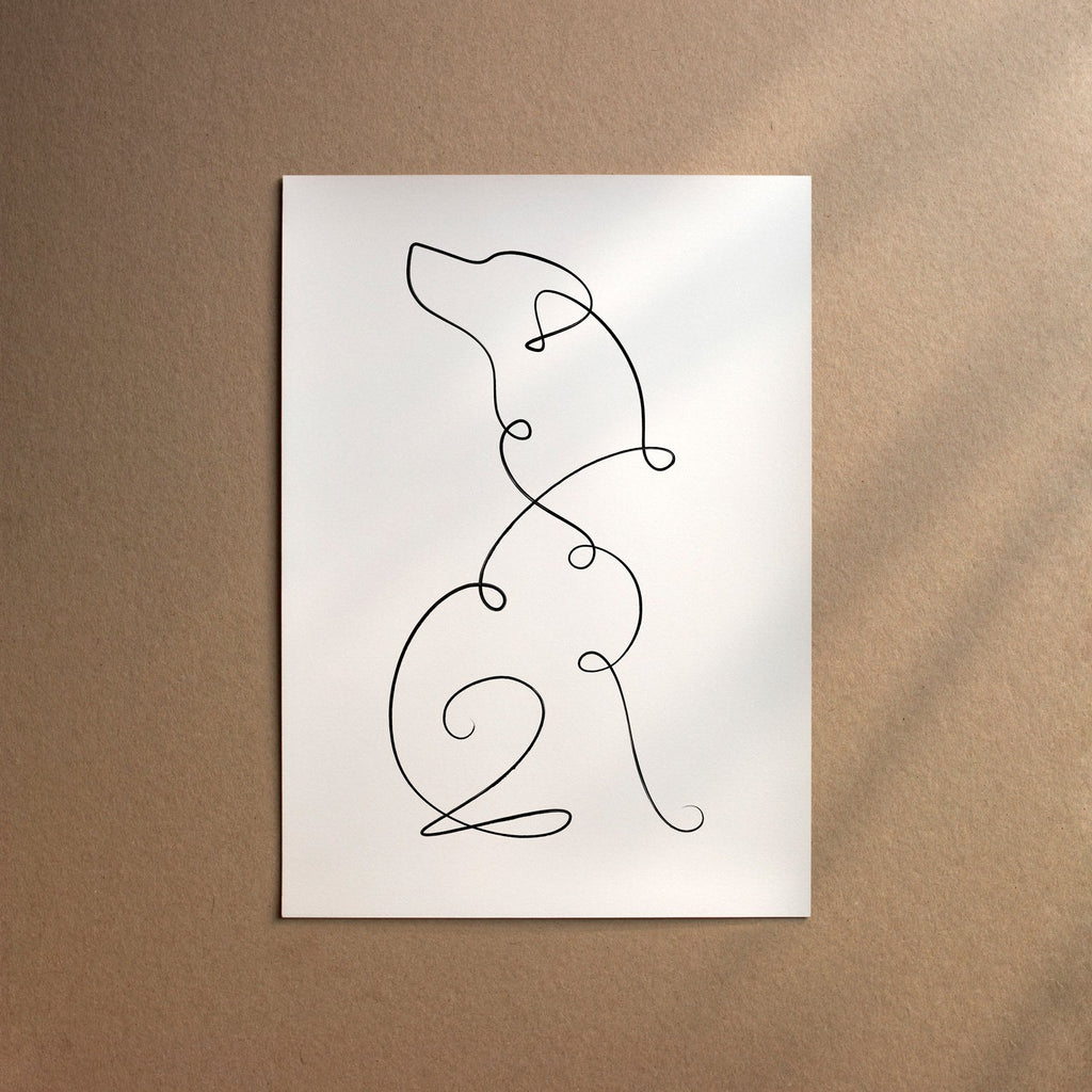 Dalmatian  [Line-Black]