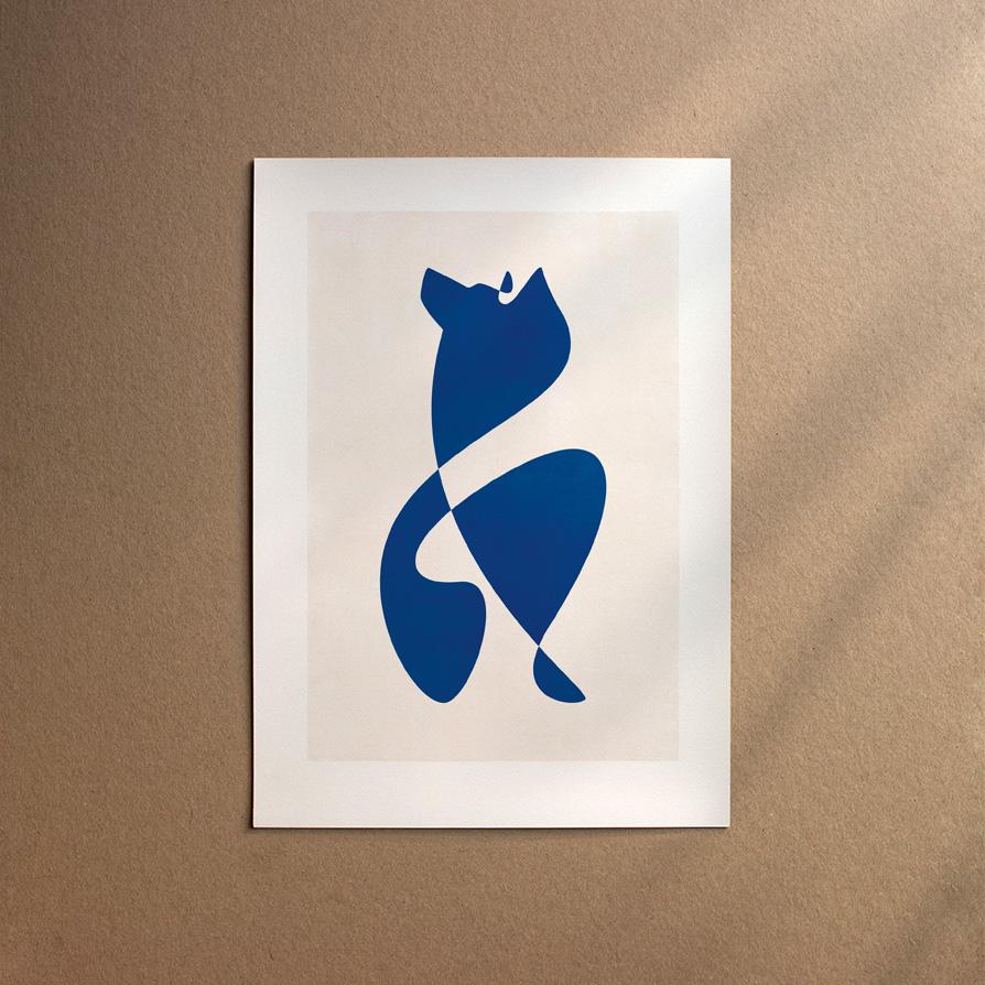 German Shepherd Dog - Shorthaired  [Abstract-Moon]