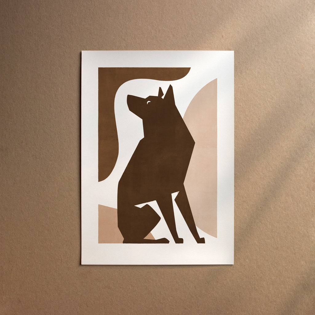 German Shepherd Dog - Shorthaired  [Form-Chocolate]