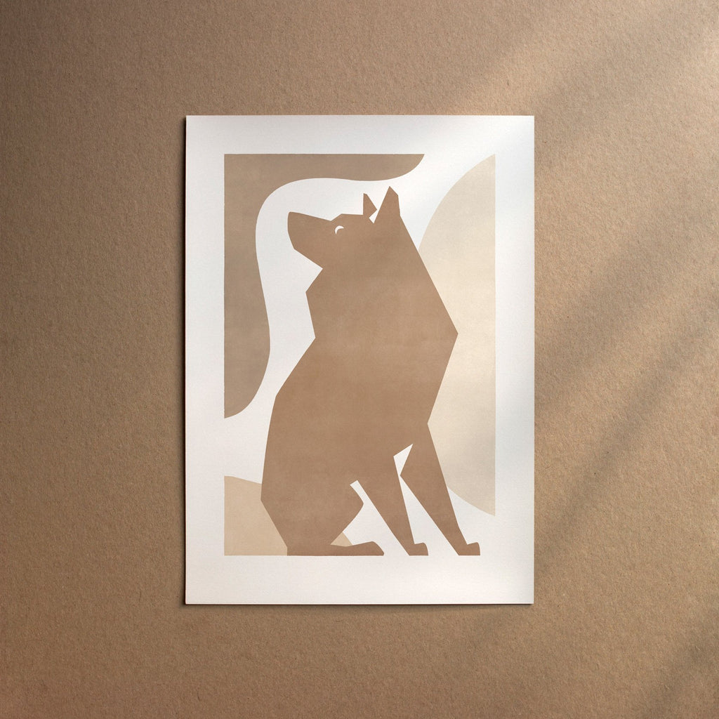 German Shepherd Dog - Longhaired  [Form-Cream]