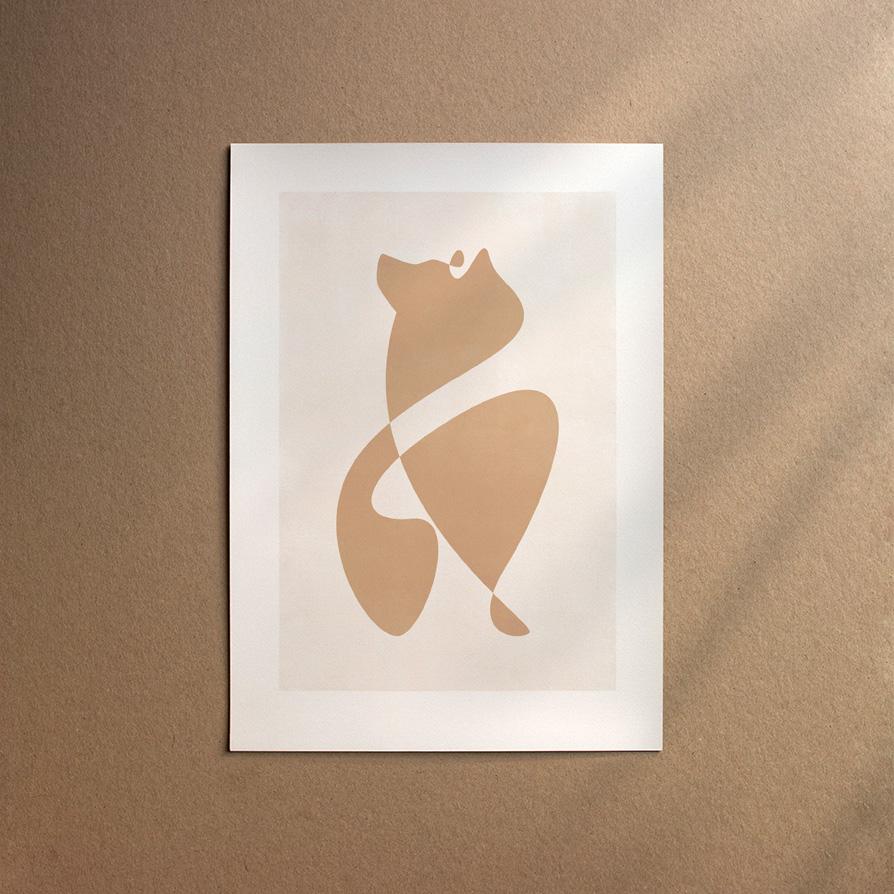 Keeshond  [Abstract-Cream]