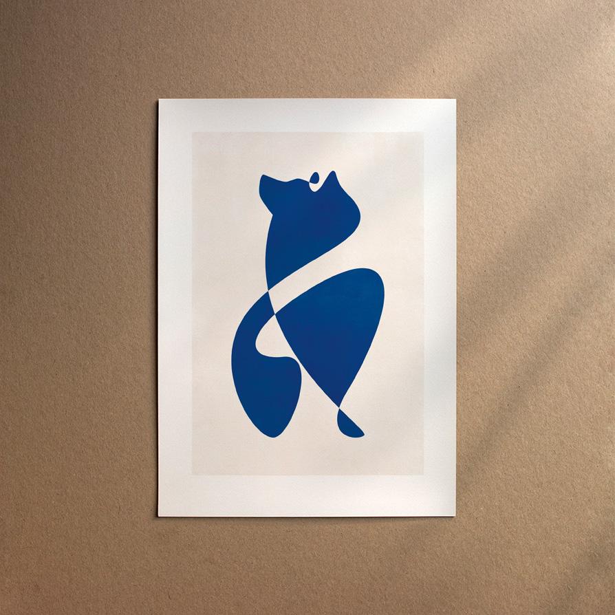 Keeshond  [Abstract-Moon]