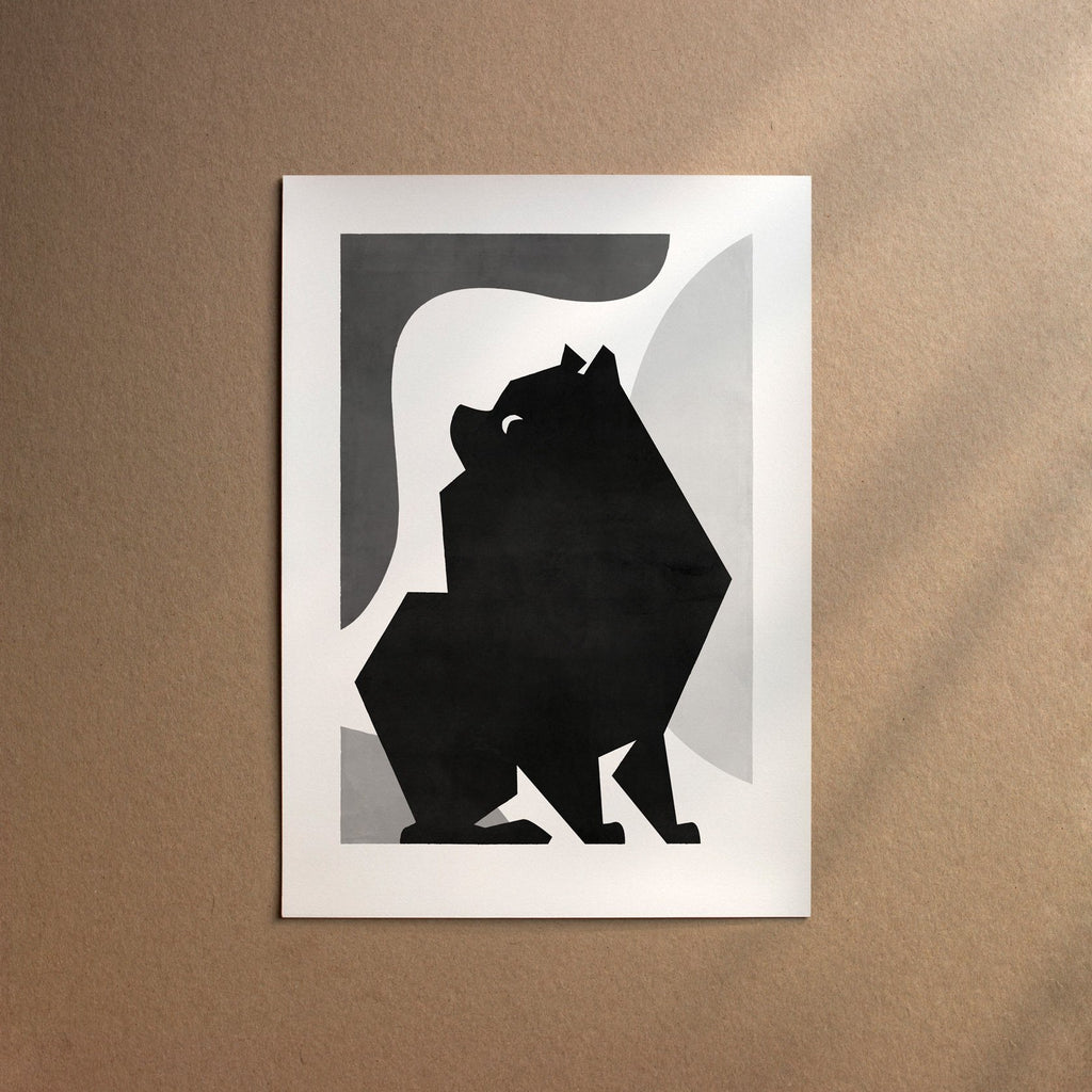 Pomeranian - German Spitz  [Form-Black]