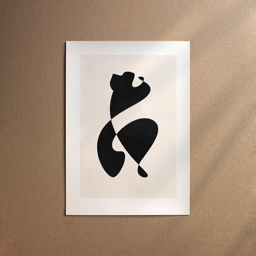 Tibetan Mastiff  [Abstract-Black]