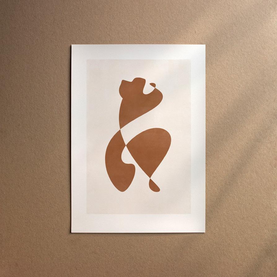 Tibetan Mastiff  [Abstract-Chocolate]
