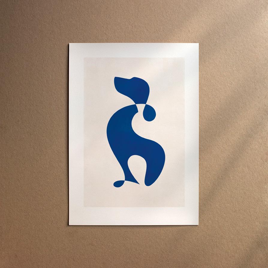 Cocker Spaniel - English  [Abstract-Moon]