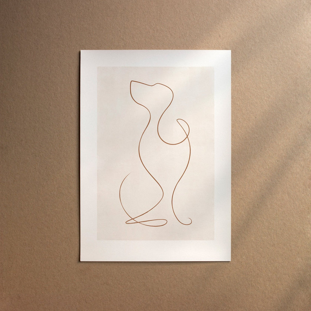 Cocker Spaniel - English  [Line-Chocolate]