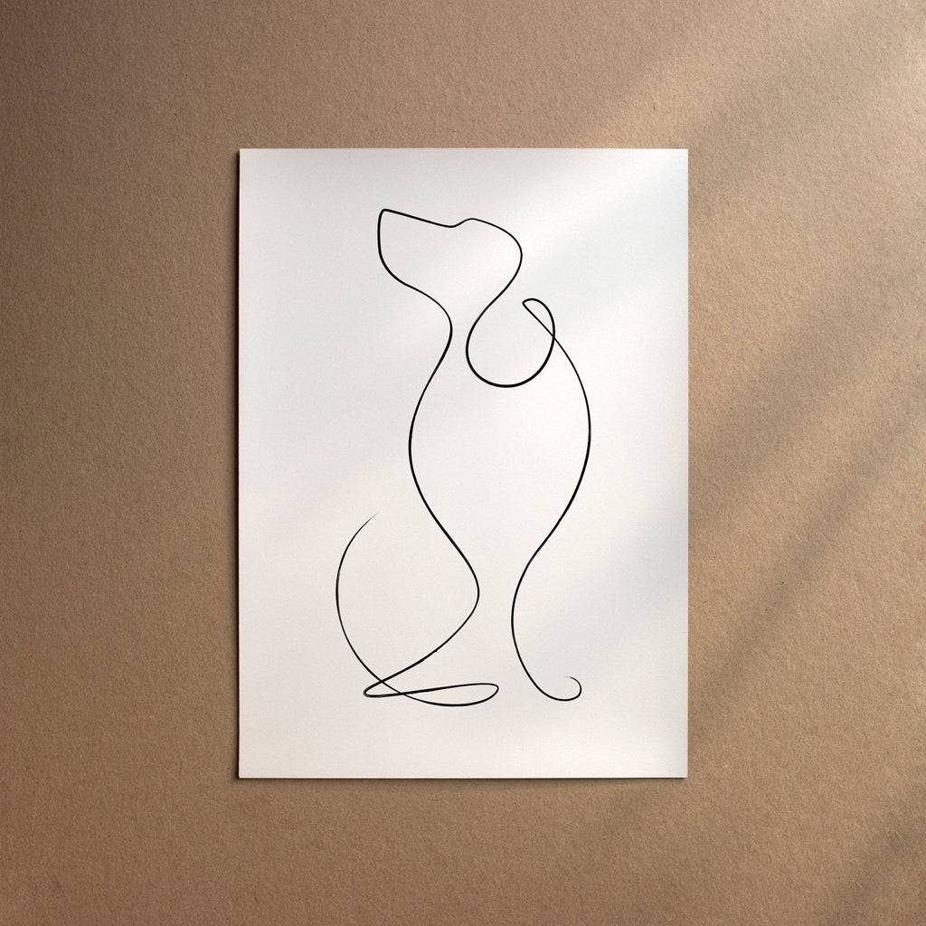 English Springer Spaniel  [Line-Black]