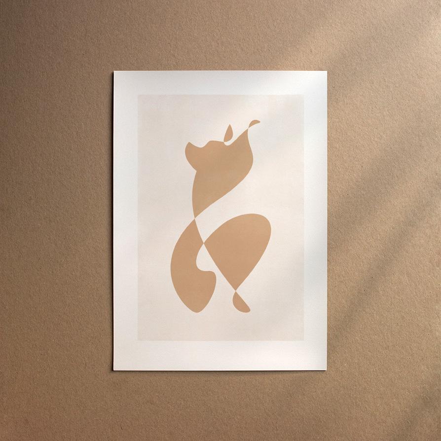 Papillon  [Abstract-Cream]