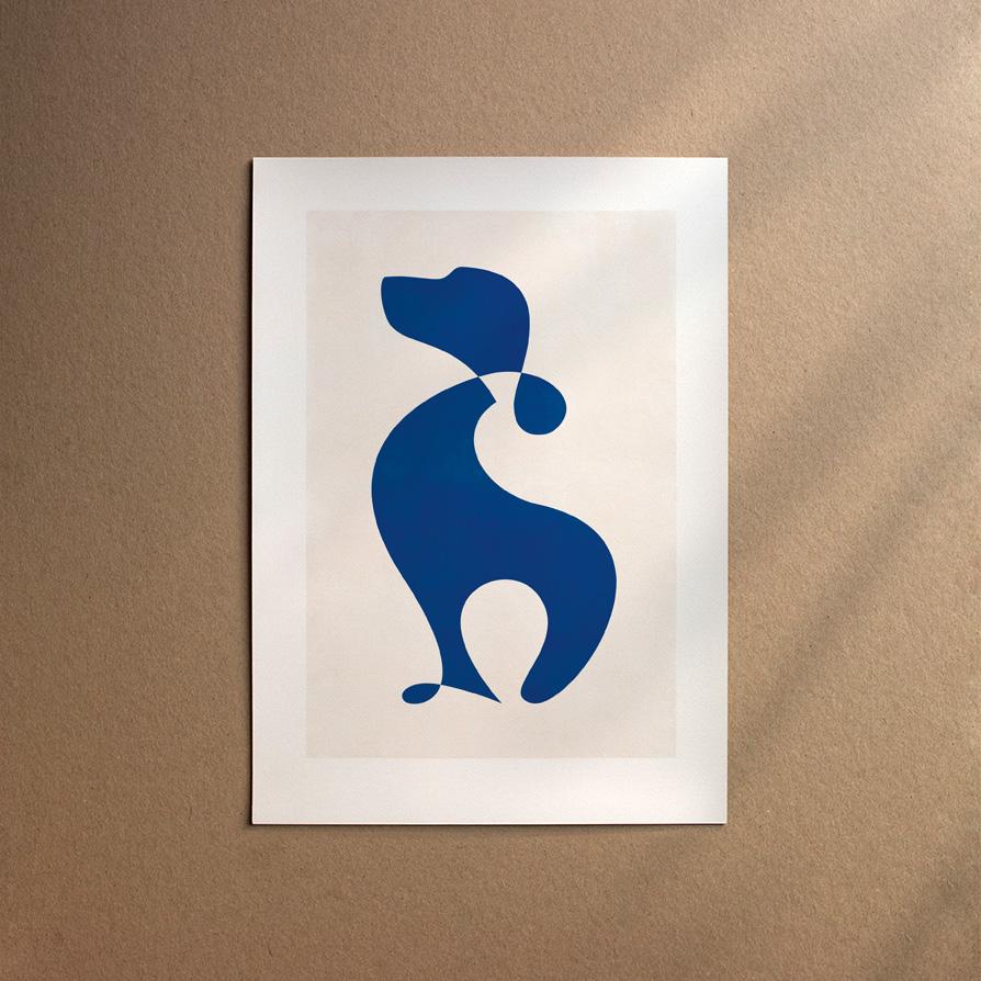 Field Spaniel  [Abstract-Moon]