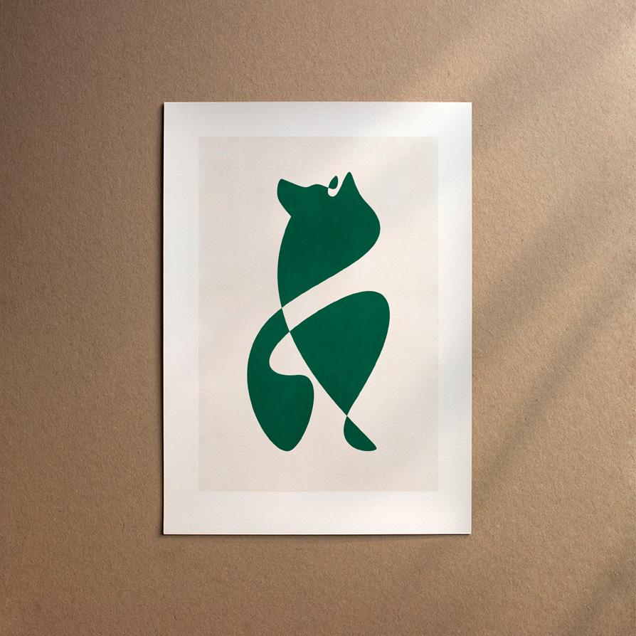 Forestland Dog  [Abstract-Forest]