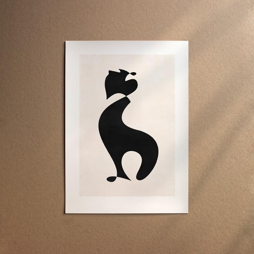 Soft Coated Wheaten Terrier  [Abstract-Black]