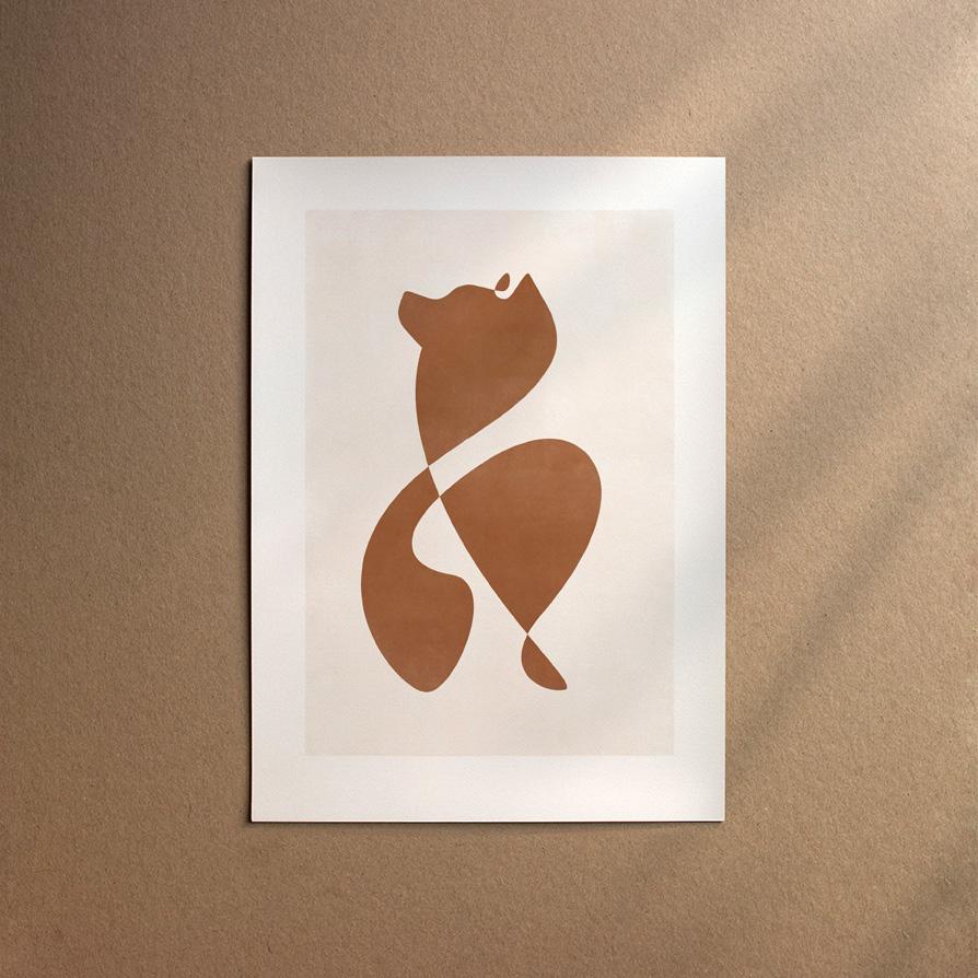 Icelandic Sheepdog  [Abstract-Chocolate]