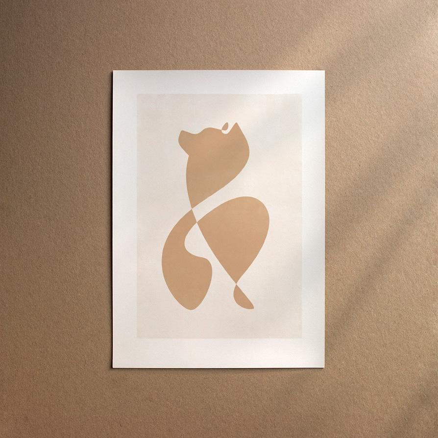 Icelandic Sheepdog  [Abstract-Cream]