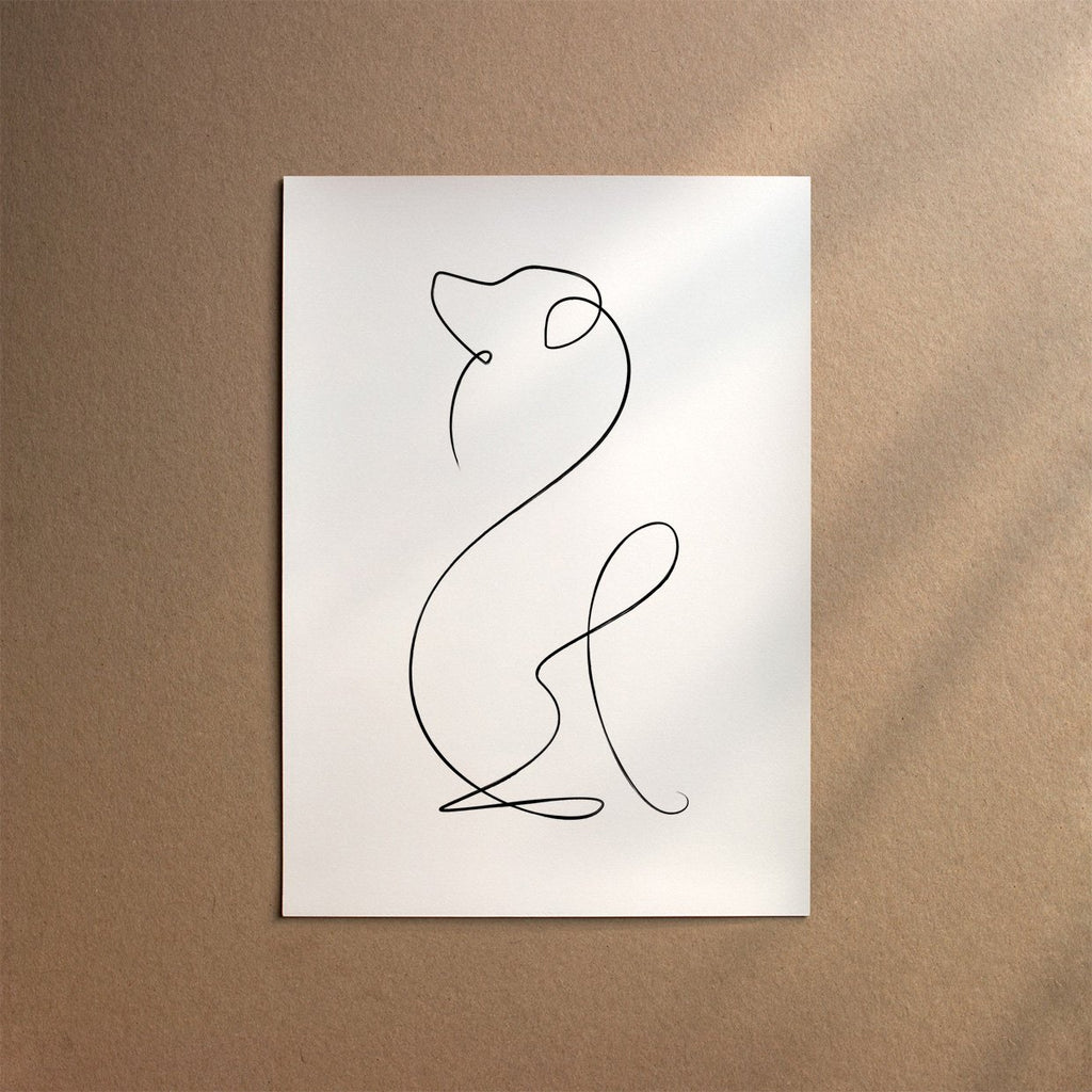 Nova Scotia Duck Tolling Retriever  [Line-Black]