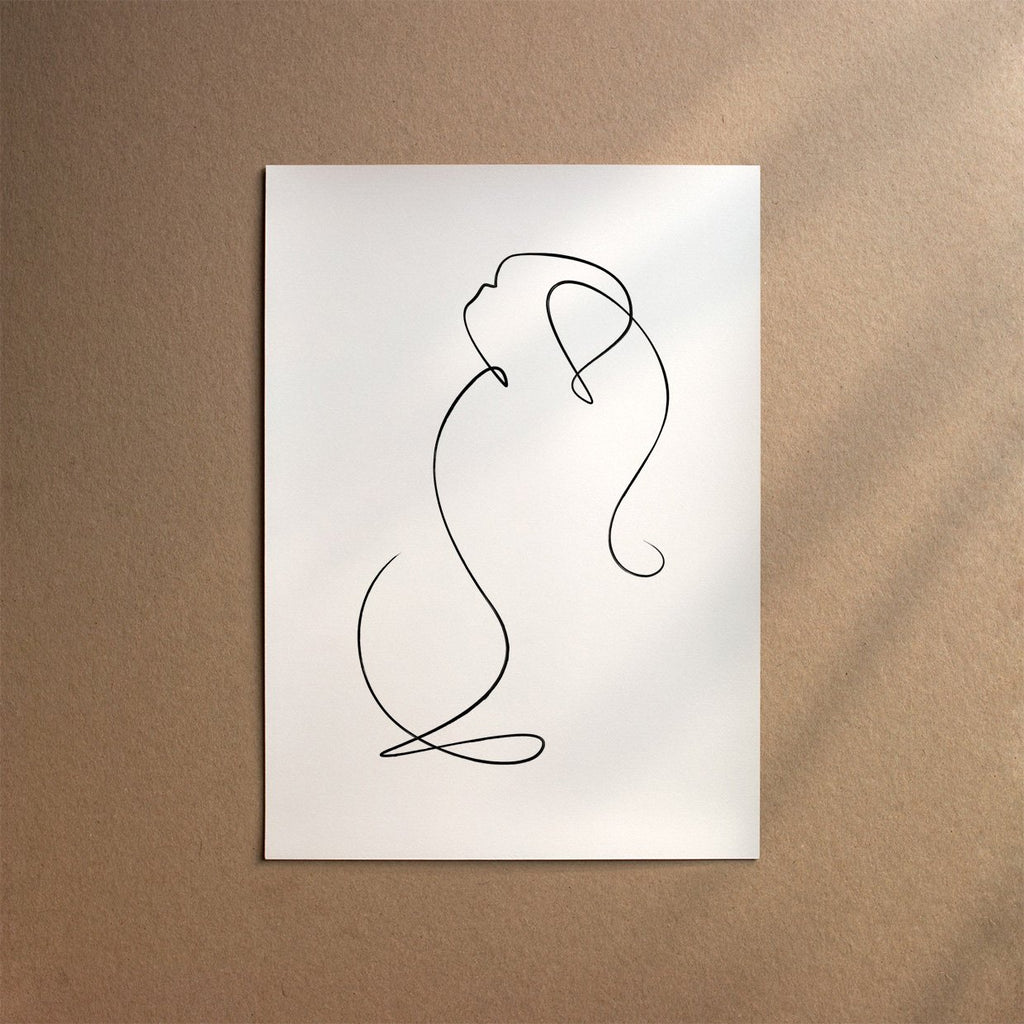 Pekingese  [Line-Black]